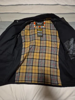 Chaqueta Barbour Negra