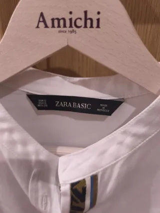 Camisa blanca Zara Talla s