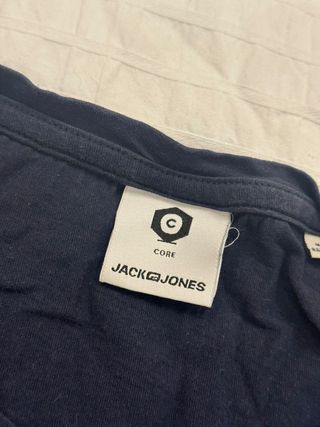 Camiseta Jack & Jones Azul Talla M Hombre