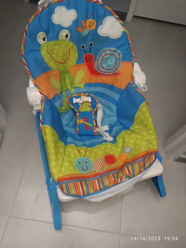 Hamaca para bebé con diseño infantil