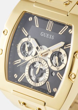 Reloj Guess Dorado y Negro