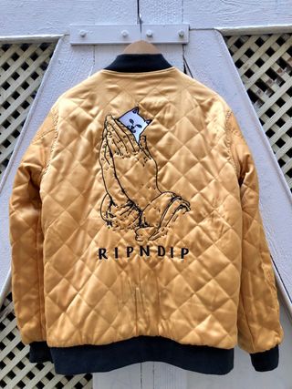 Cazadora reversible RIPNDIP negra
