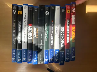 Videojuegos de la Play Station 4