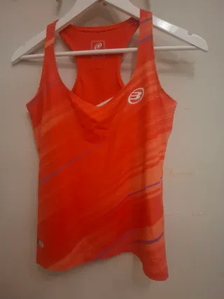 Camiseta Bullpadel Coral Naranja Talla S