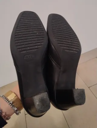 Mocassini con tacco donna neri 39 Soft Breeze