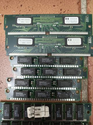 Lote de Memoria RAM 