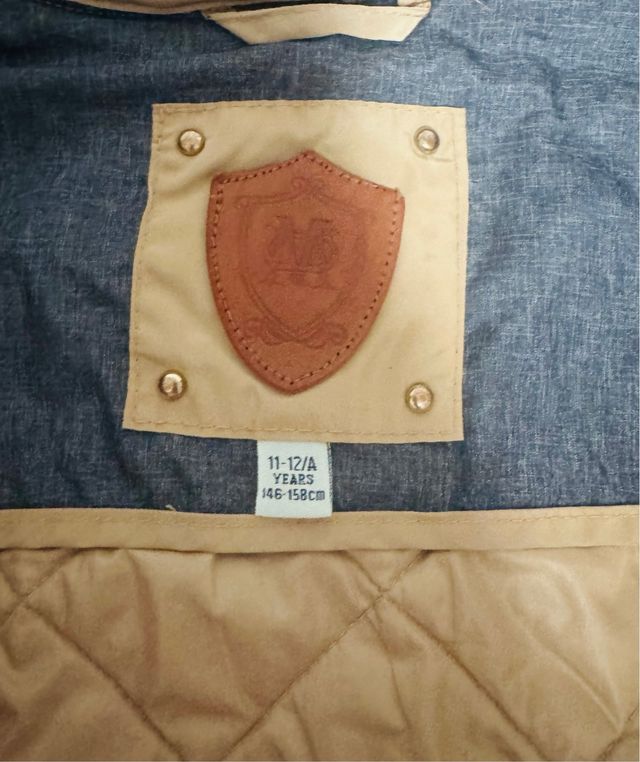 Abrigo Massimo Dutti Talla 11-12