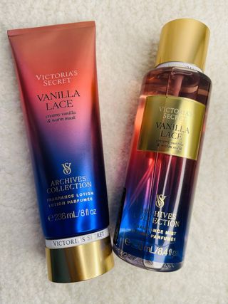 Dúo Bruma y Crema Victoria's Secret Vanilla Lace