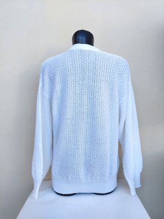 Maglione vintage taglia L colore bianco