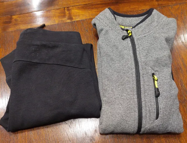 Chaqueta cremallera y pantalon chándal niño 12 a
