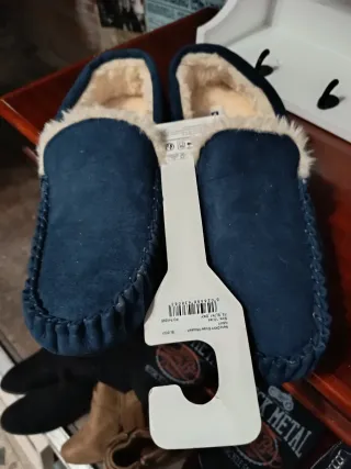 Zapatillas DKNY casa azul y beige