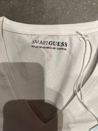 Camiseta Guess Blanca Talla L