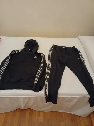 Chándal Nike Negro invierno talla L