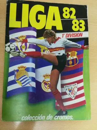 Álbum LIGA 82-83 Completo un cromo por casilla Lee