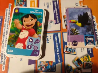 Cromos Lilo & Stitch Carrefour
