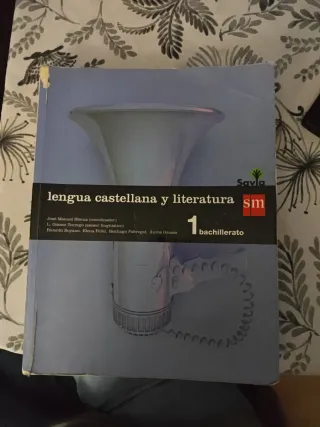 Lengua castellana y literatura. 1 Bachillerato....