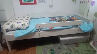 Cama infantil Ikea blanca