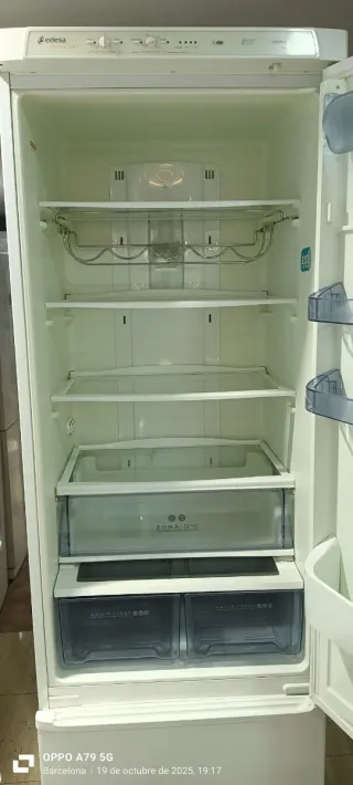 NEVERA COMBI EDESA NO FROST ENERGÍA A+