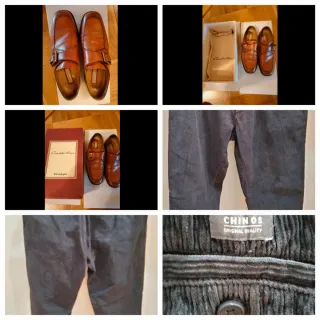 Pantalón pana y zapatos Emidio Tucci