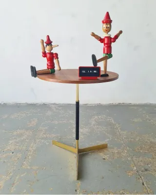 Mesa auxiliar MID CENTURY. Vintage, 50s.