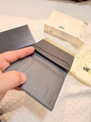 Cartera Montblanc Pequeña 4810 Negra Nueva