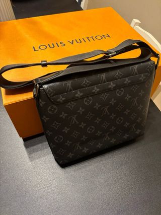 Bolso Louis Vuitton Bandolera Negro/Gris