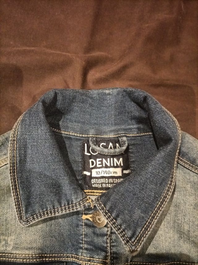 Chaqueta tejana niña T.10 (140cm)