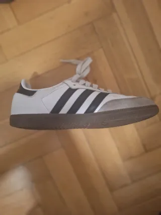Adidas Samba Gris y Blanco