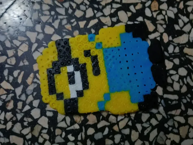 Minion Hama Beads