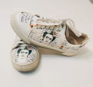 Zapatillas Frida Kahlo niña