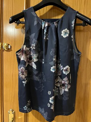 Blusa floral mujer