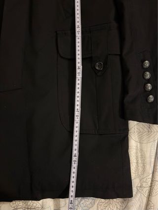 Cappotto uomo nero taglia 52