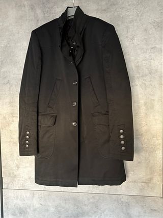 Cappotto uomo nero taglia 52