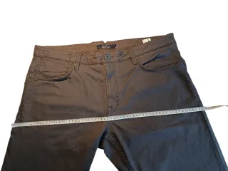 Pantalón Celio Gris Oscuro Talla 48 Straight Fit