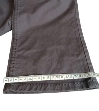 Pantalón Celio Gris Oscuro Talla 48 Straight Fit