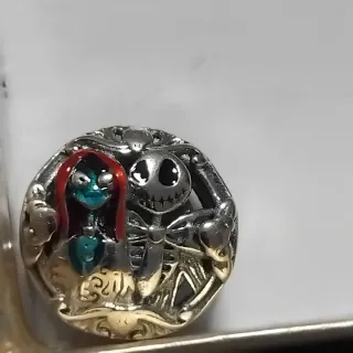 Charm Pesadilla antes de Navidad Jack y Sally