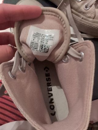 Converse All Star Lift Plataforma Beige/Rosa