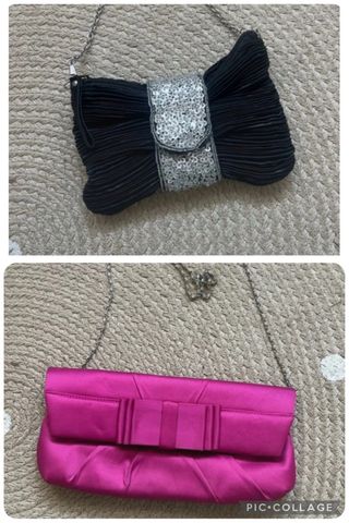 Lote 2 bolsos de fiesta