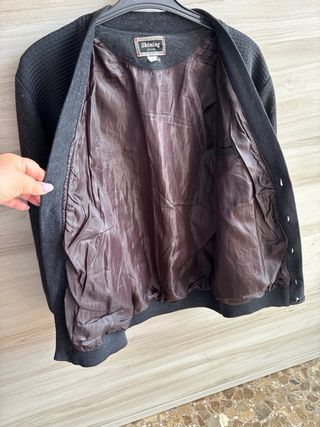 Chaqueta Hombre Talla M Gris