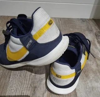 Zapatillas Futsal Nike Gato Azul/Amarillo