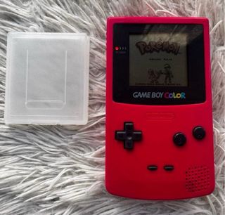 Nintendo Game Boy Color Roja + Pokémon Rojo