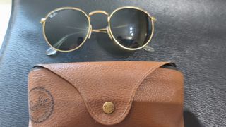 Gafas Ray-Ban RB3447 Round Metal Doradas