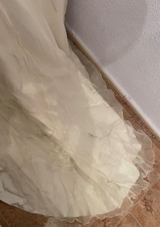 Vestido de Novia Beige