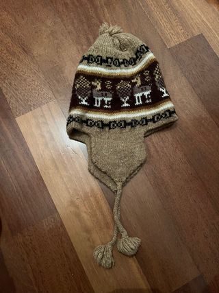 Berretto peruviano lana con pon pon