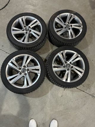 Llantas VW Golf VIII 17” con neumáticos nuevos