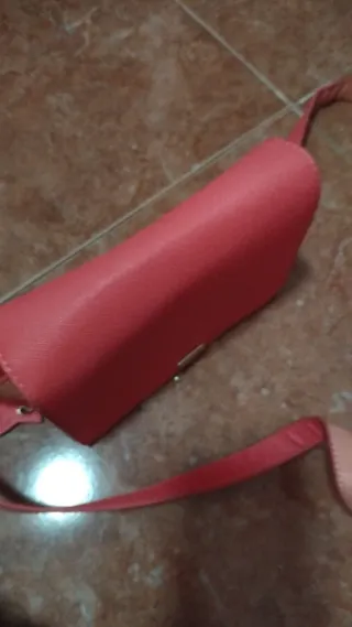Bolso rosa/rojo