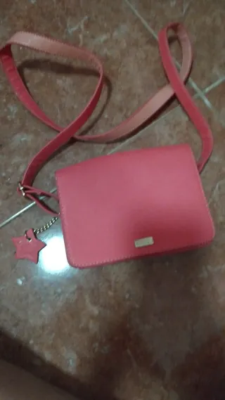 Bolso rosa/rojo