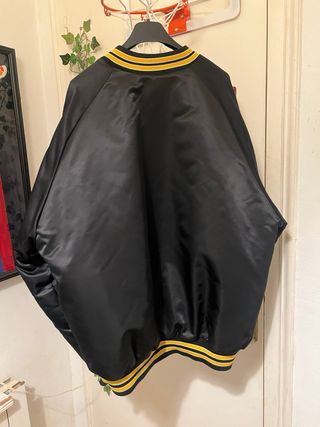 Chaqueta NFL Steelers Vintage Negra y Amarilla