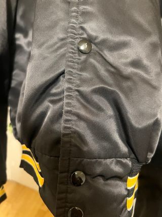 Chaqueta NFL Steelers Vintage Negra y Amarilla