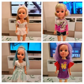 Lote de 4 muñecas Nancy